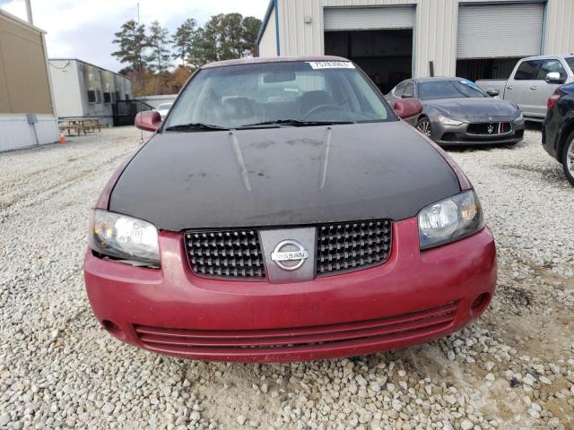 3N1CB51D34L894240 - 2004 NISSAN SENTRA 1.8 BURGUNDY photo 5