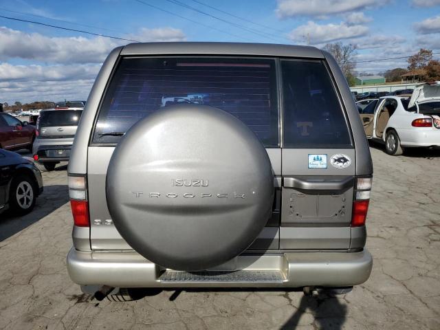 JACDS58X017J06871 - 2001 ISUZU TROOPER S SILVER photo 6