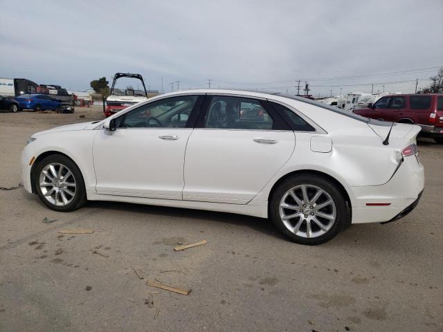 3LN6L2J98ER834806 - 2014 LINCOLN MKZ WHITE photo 2