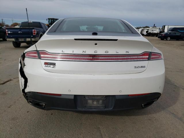 3LN6L2J98ER834806 - 2014 LINCOLN MKZ WHITE photo 6