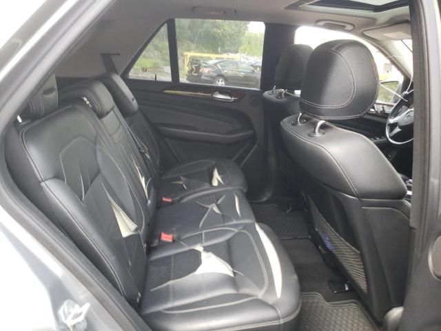 4JGDA5HB2CA019063 - 2012 MERCEDES-BENZ ML 350 4MATIC SILVER photo 10