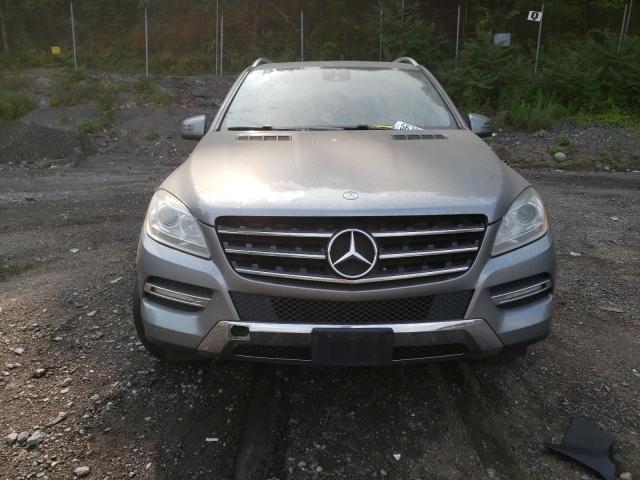 4JGDA5HB2CA019063 - 2012 MERCEDES-BENZ ML 350 4MATIC SILVER photo 5