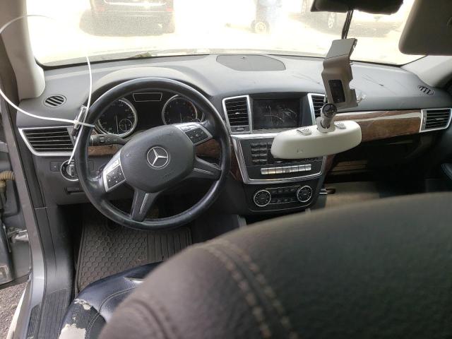 4JGDA5HB2CA019063 - 2012 MERCEDES-BENZ ML 350 4MATIC SILVER photo 8