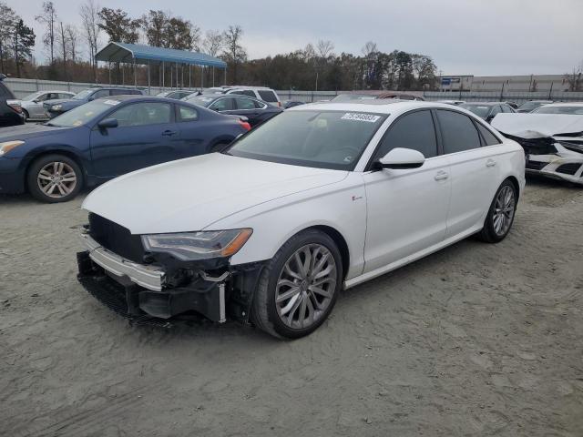 WAUHGAFC1DN134320 - 2013 AUDI A6 PRESTIGE WHITE photo 1