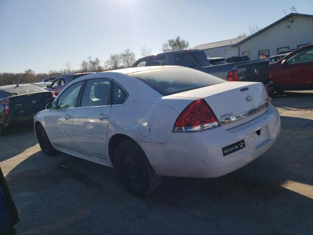 2G1WF5EK8B1242471 - 2011 CHEVROLET IMPALA LS WHITE photo 2