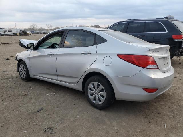 KMHCT4AE1HU249400 - 2017 HYUNDAI ACCENT SE SILVER photo 2