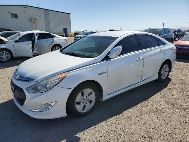 KMHEC4A45CA034449 - 2012 HYUNDAI SONATA HYBRID WHITE photo 1