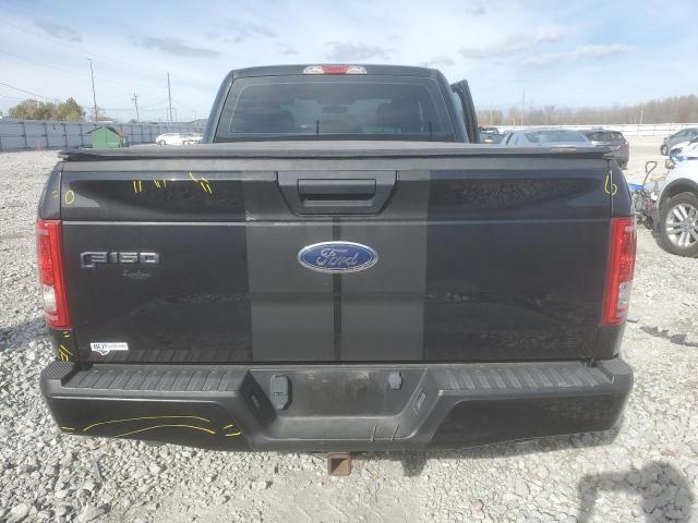 1FTEX1CPXFKF03936 - 2015 FORD F150 SUPER CAB CHARCOAL photo 6