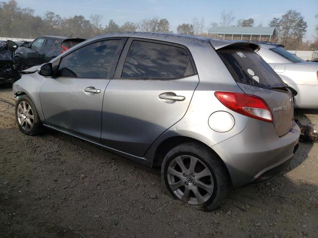 JM1DE1LY3D0161216 - 2013 MAZDA MAZDA2 GRAY photo 2