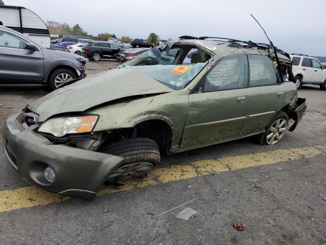 4S4BP62C867346825 - 2006 SUBARU LEGACY OUTBACK 2.5I LIMITED GREEN photo 1