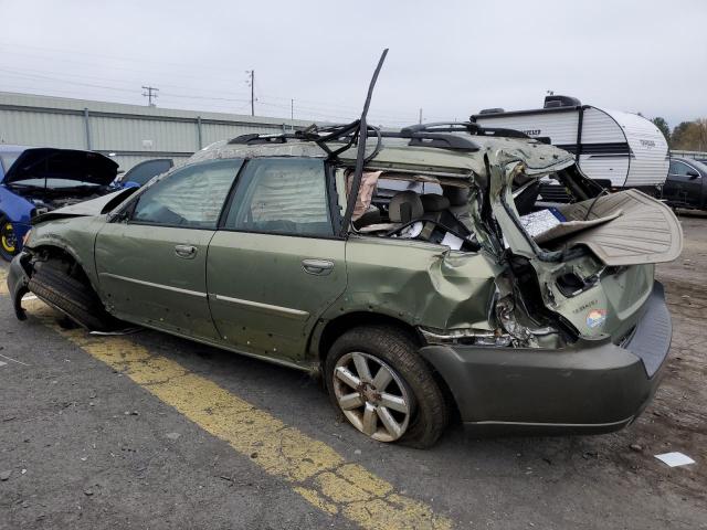 4S4BP62C867346825 - 2006 SUBARU LEGACY OUTBACK 2.5I LIMITED GREEN photo 2