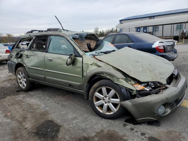 4S4BP62C867346825 - 2006 SUBARU LEGACY OUTBACK 2.5I LIMITED GREEN photo 4