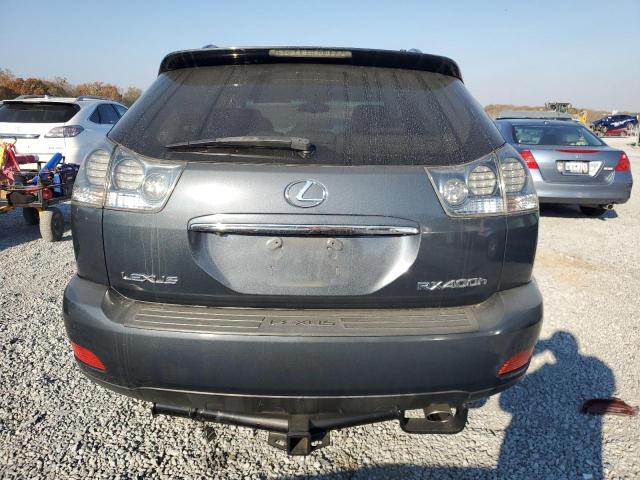 JTJHW31U472012894 - 2007 LEXUS RX 400H CHARCOAL photo 6