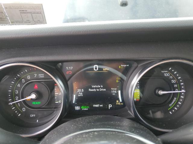 1C4JJXP67NW270772 - 2022 JEEP WRANGLER U SAHARA 4XE BLACK photo 9