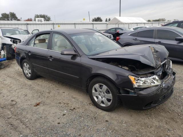 5NPET46C39H559211 - 2009 HYUNDAI SONATA GLS BLACK photo 4