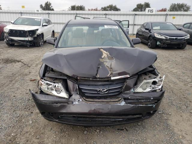 5NPET46C39H559211 - 2009 HYUNDAI SONATA GLS BLACK photo 5