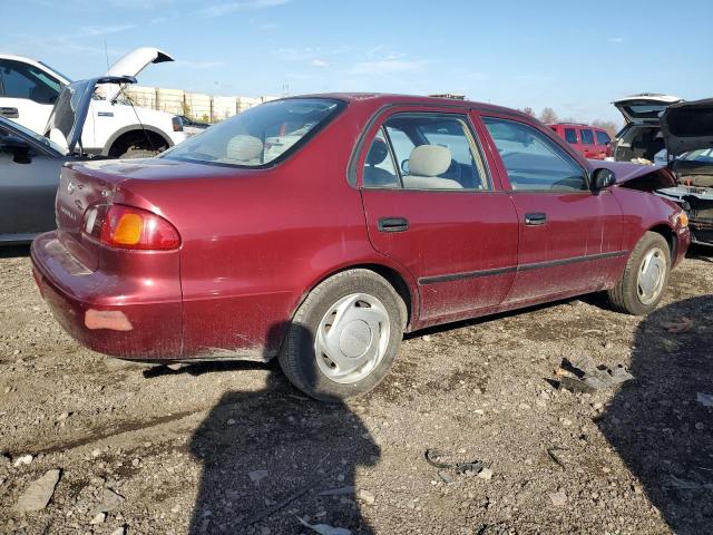 2T1BR12E7XC242118 - 1999 TOYOTA COROLLA VE MAROON photo 3