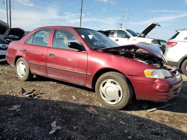 2T1BR12E7XC242118 - 1999 TOYOTA COROLLA VE MAROON photo 4