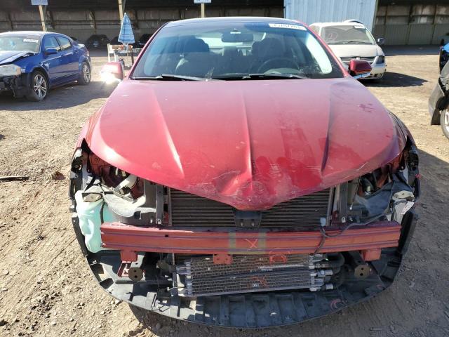 3LN6L2LU6ER816502 - 2014 LINCOLN MKZ HYBRID MAROON photo 5