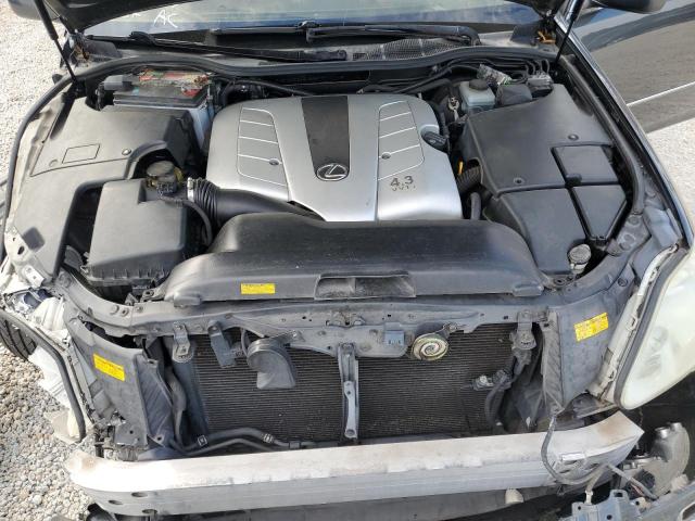 JTHBN36F340125277 - 2004 LEXUS LS 430 GRAY photo 11