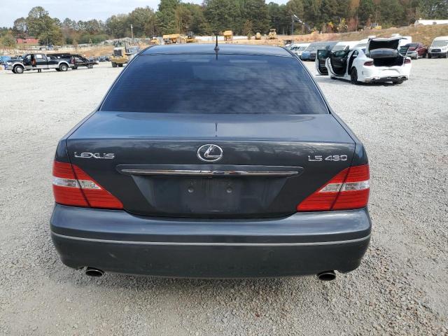 JTHBN36F340125277 - 2004 LEXUS LS 430 GRAY photo 6