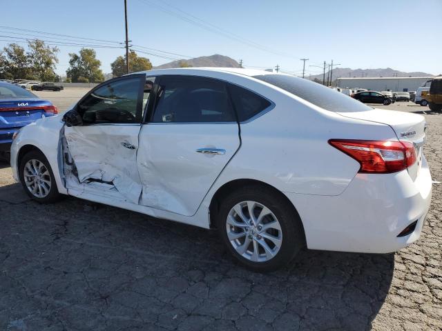 3N1AB7AP3KY416218 - 2019 NISSAN SENTRA S WHITE photo 2