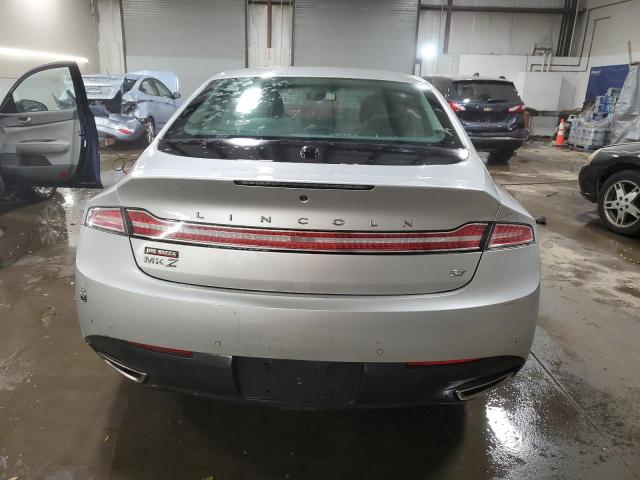 3LN6L2GK9ER820956 - 2014 LINCOLN MKZ SILVER photo 6