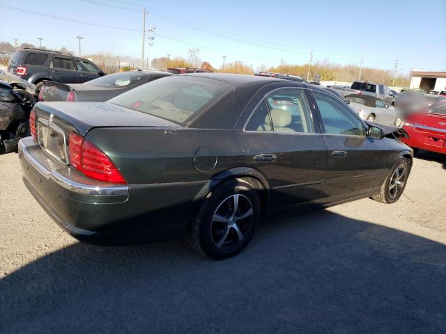 1LNHM86S32Y624955 - 2002 LINCOLN LS 绿色 照片 3