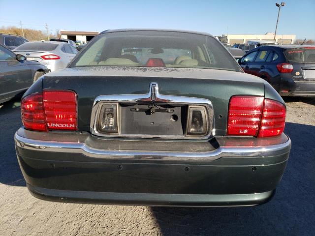 1LNHM86S32Y624955 - 2002 LINCOLN LS 绿色 照片 6