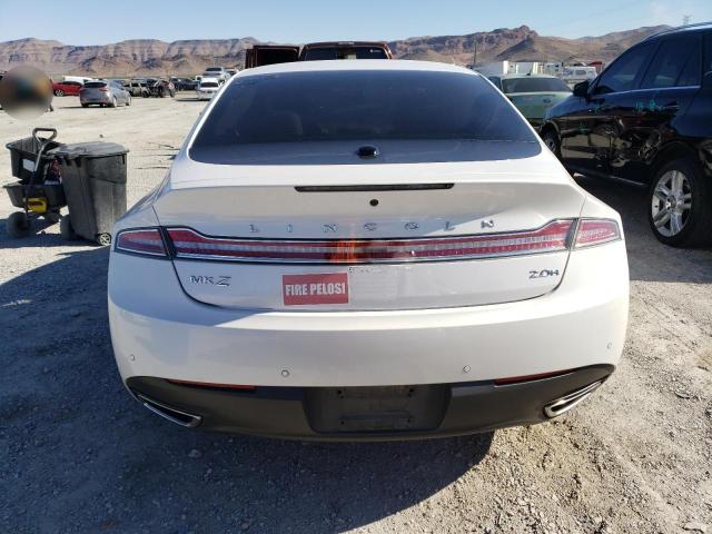 3LN6L2LU0GR631106 - 2016 LINCOLN MKZ HYBRID WHITE photo 6