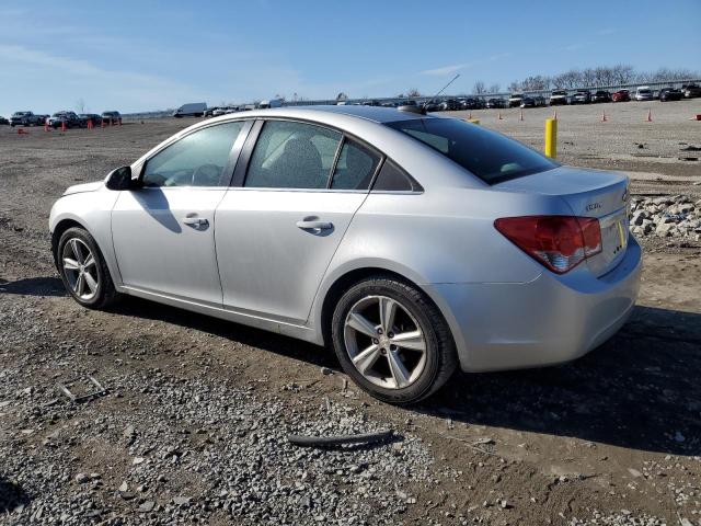 1G1PE5SB0F7151909 - 2015 CHEVROLET CRUZE LT SILVER photo 2