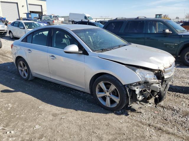 1G1PE5SB0F7151909 - 2015 CHEVROLET CRUZE LT SILVER photo 4