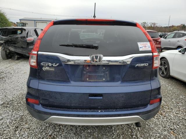 2HKRM4H54GH633388 - 2016 HONDA CR-V EX BLUE photo 6