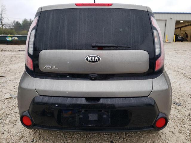 KNDJP3A52G7349352 - 2016 KIA SOUL + GRAY photo 6