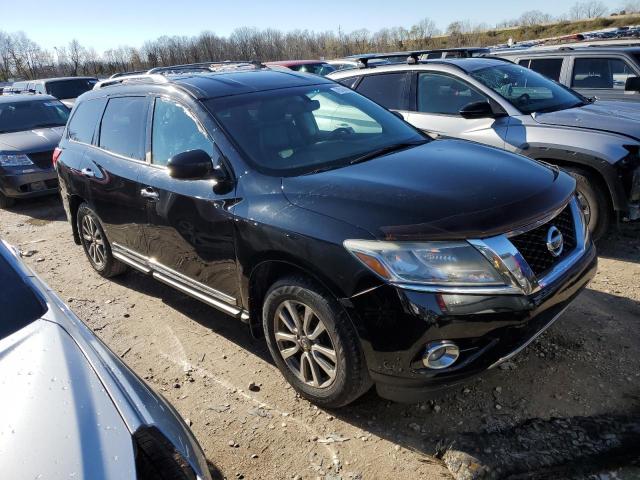 5N1AR2MM8DC631601 - 2013 NISSAN PATHFINDER S BLACK photo 4