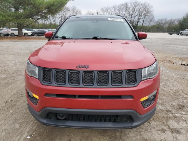 3C4NJCBB7KT706486 - 2019 JEEP COMPASS LATITUDE RED photo 5