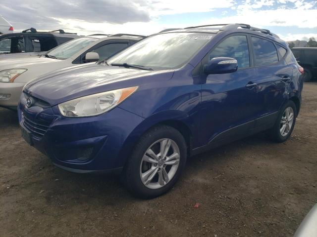 KM8JU3ACXCU506639 - 2012 HYUNDAI TUCSON GLS BLUE photo 1