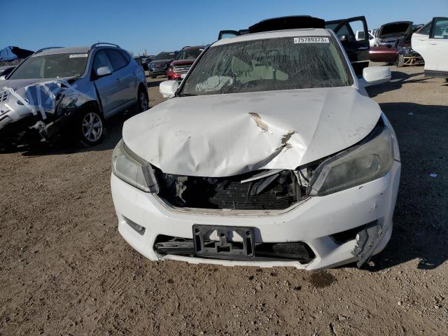 1HGCR2F78EA161976 - 2014 HONDA ACCORD EX WHITE photo 5