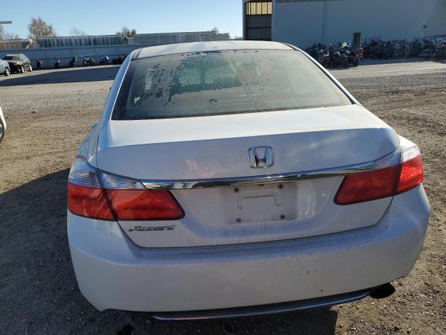 1HGCR2F78EA161976 - 2014 HONDA ACCORD EX WHITE photo 6