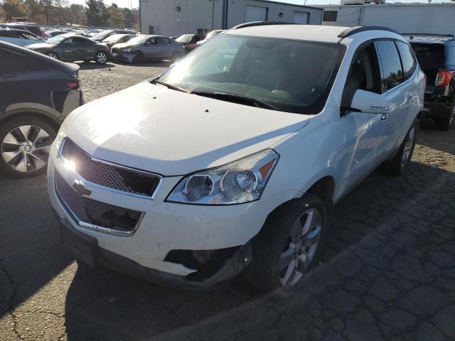 1GNKRLED4BJ363031 - 2011 CHEVROLET TRAVERSE LTZ WHITE photo 1