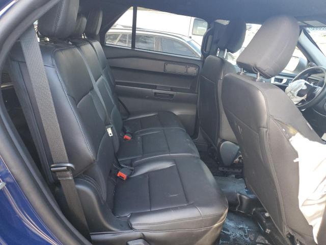 1FM5K8AB0MGA86675 - 2021 FORD EXPLORER POLICE INTERCEPTOR 蓝色 照片 11
