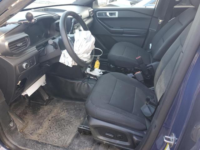 1FM5K8AB0MGA86675 - 2021 FORD EXPLORER POLICE INTERCEPTOR 蓝色 照片 7