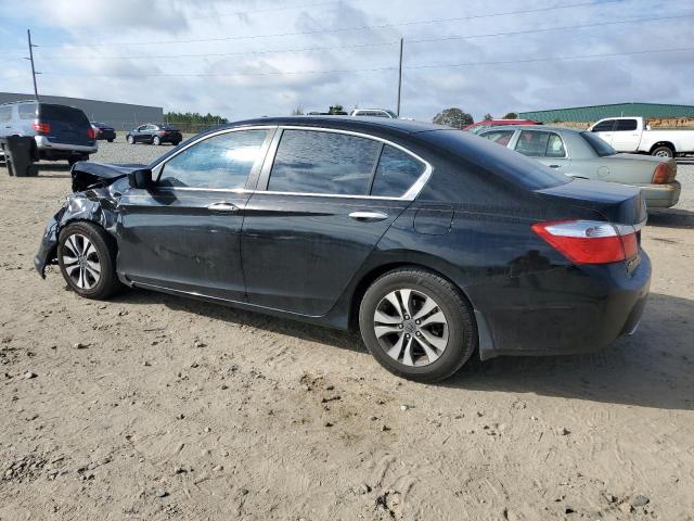 1HGCR2F32EA217018 - 2014 HONDA ACCORD LX BLACK photo 2