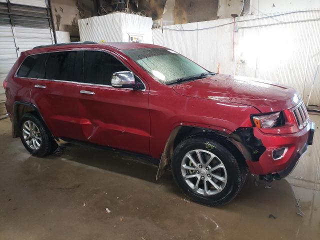 1C4RJFBG3EC244247 - 2014 JEEP GRAND CHER LIMITED RED photo 4