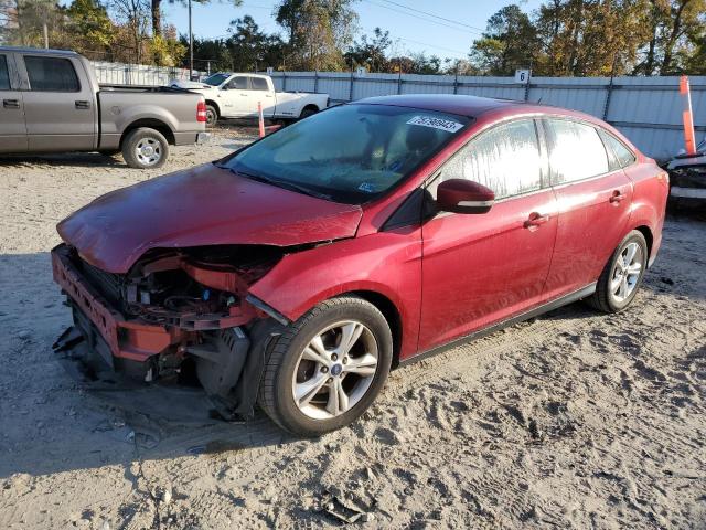 1FADP3F2XEL201861 - 2014 FORD FOCUS SE RED photo 1