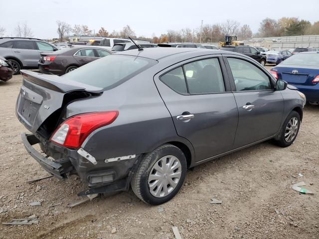 3N1CN7AP9JL807675 - 2018 NISSAN VERSA S GRAY photo 3