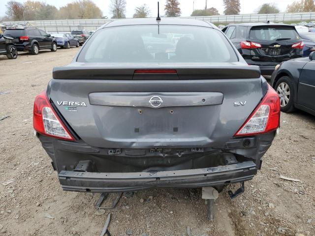 3N1CN7AP9JL807675 - 2018 NISSAN VERSA S GRAY photo 6