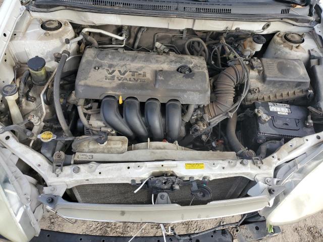 1NXBR32E74Z321259 - 2004 TOYOTA COROLLA CE WHITE photo 11