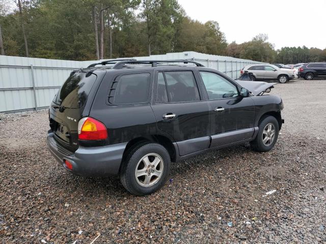 KM8SC73E23U499487 - 2003 HYUNDAI SANTA FE GLS BLACK photo 3