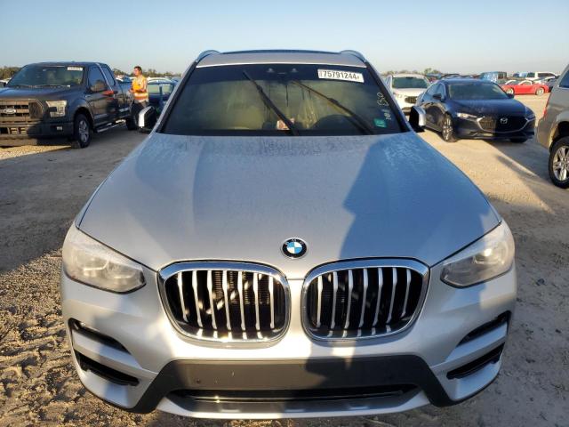 5UXTY3C00L9D18849 - 2020 BMW X3 SDRIVE30I SILVER photo 5